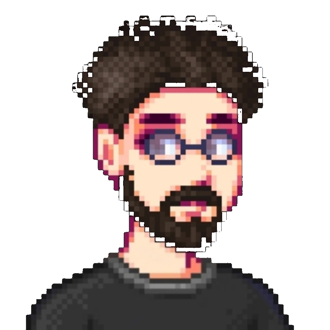 Pixel art portrait of Nour Wael